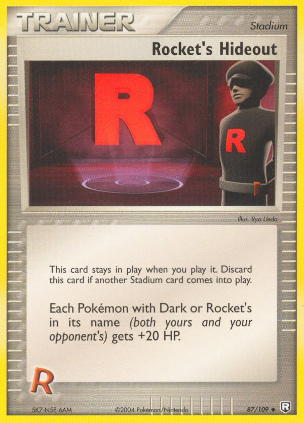 Rocket's Hideout 087  Team Rocket Returns - Uncommon