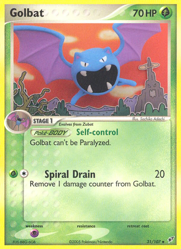 Golbat  Deoxys - Uncommon