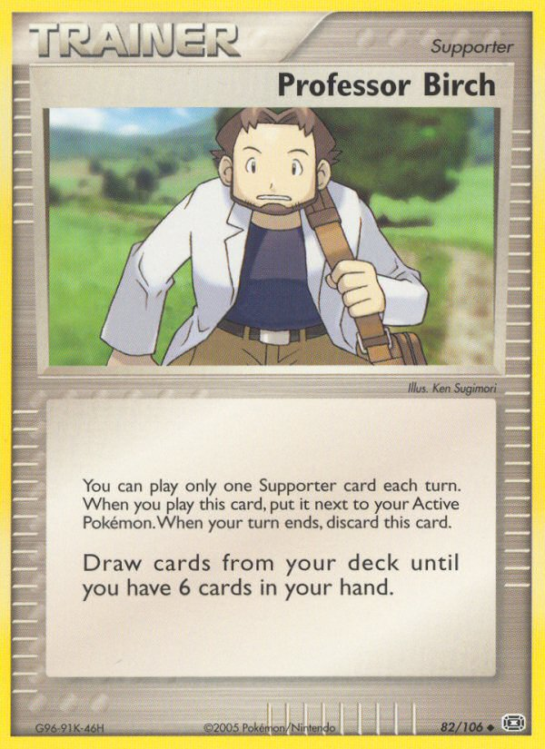 Professor Birch  Emerald - Uncommon