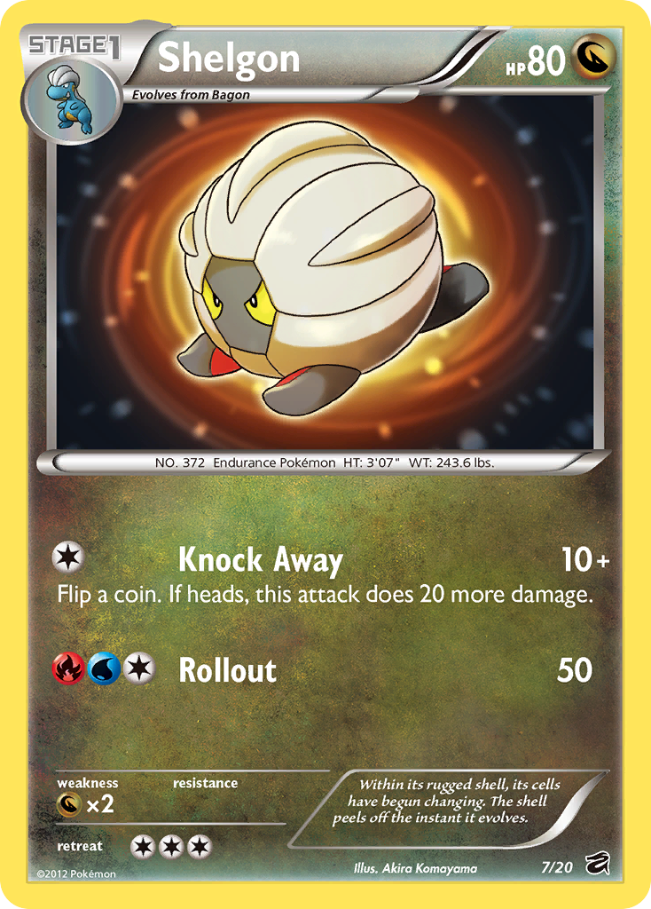 Shelgon  - Holofoil Dragon Vault - Holo Rare