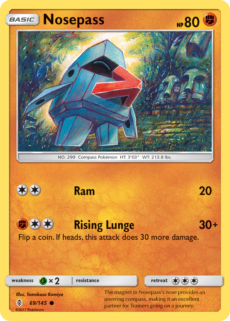 Nosepass 069  SM  Guardians Rising - Common