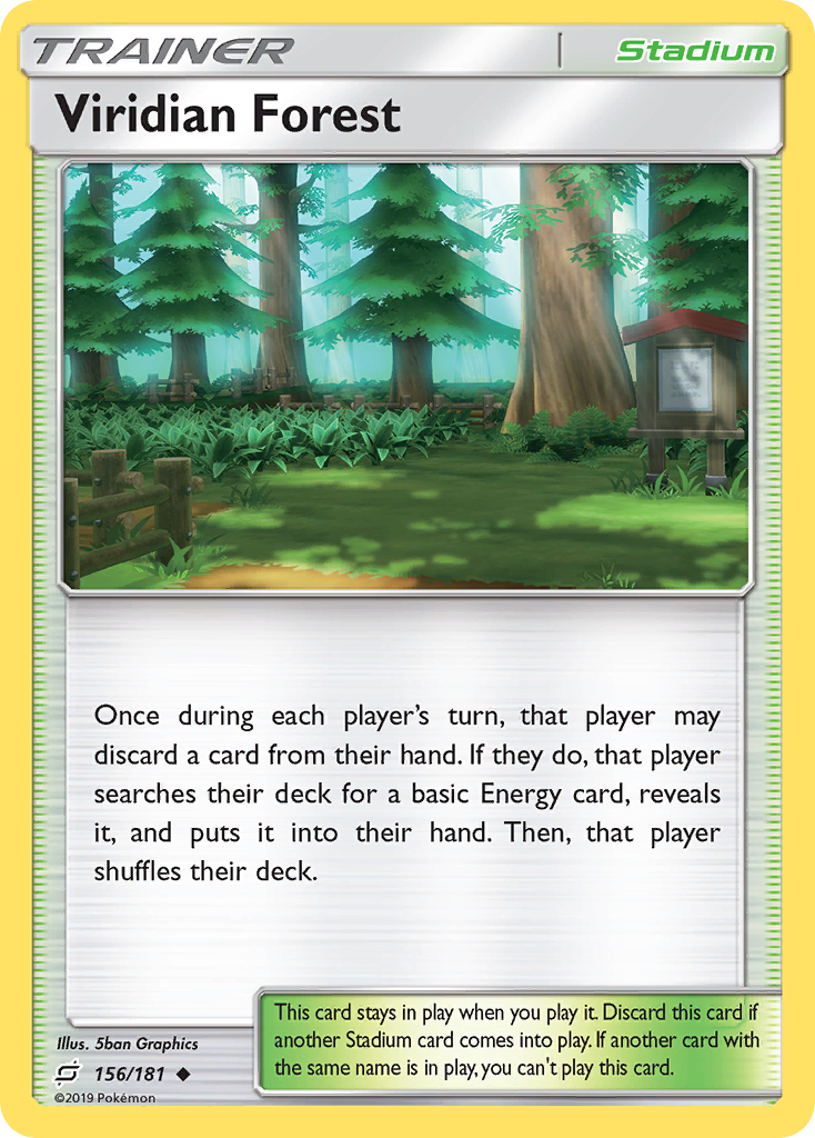 Viridian Forest 156  SM  Team Up - Uncommon