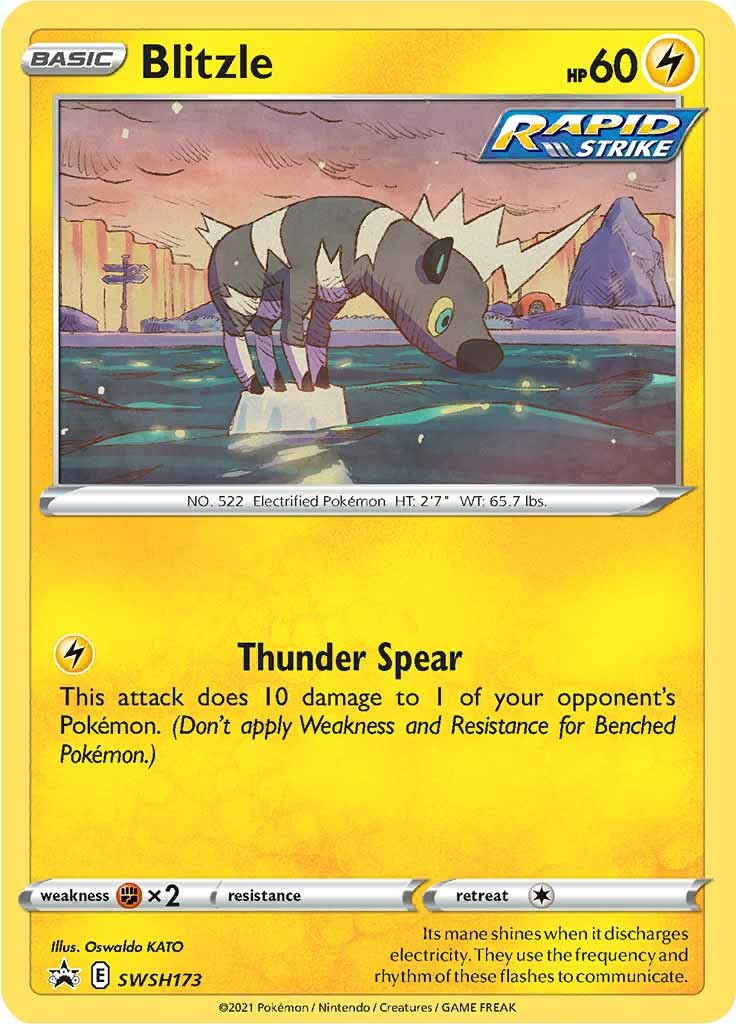 Blitzle SWSH173  - Holofoil SWSH Sword & Shield Promo Cards - Promo