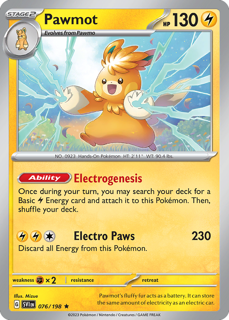 Pawmot 076/198  - Holofoil Miscellaneous Cards & Products - Rare