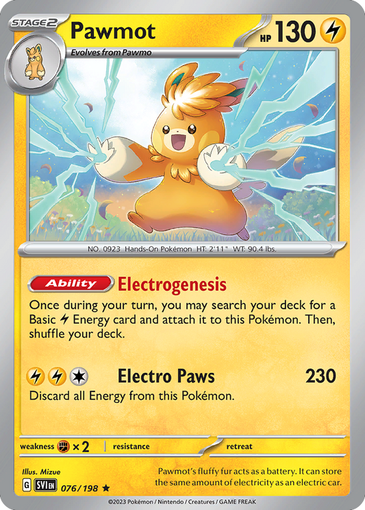 Pawmot 076/198  - Holofoil Miscellaneous Cards & Products - Rare