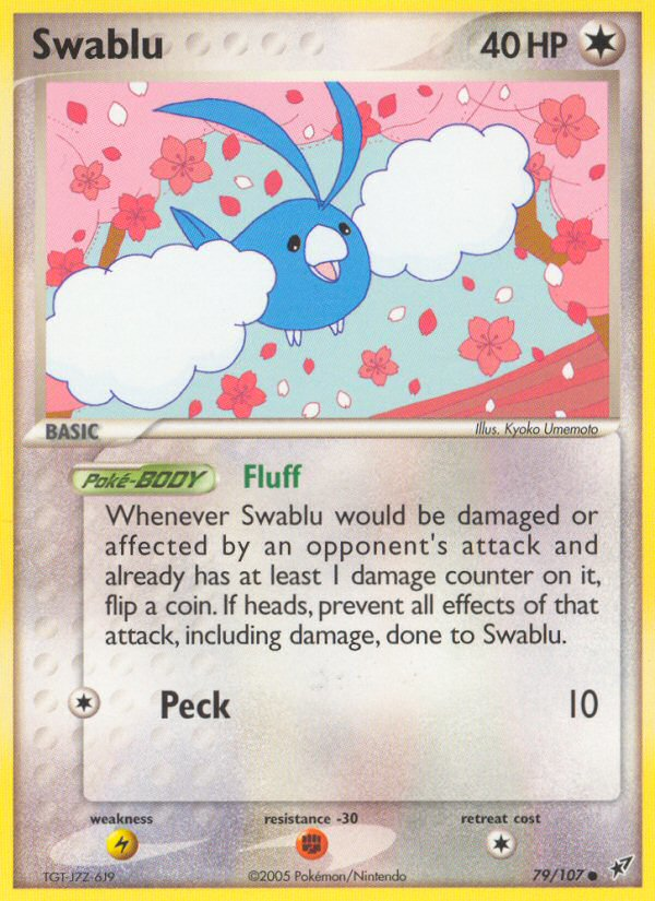 Swablu 079  Deoxys - Common