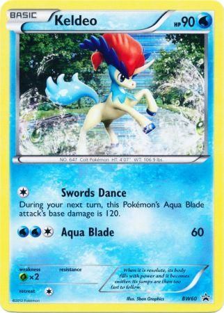 Keldeo - BW60  Black and White Promos - Promo