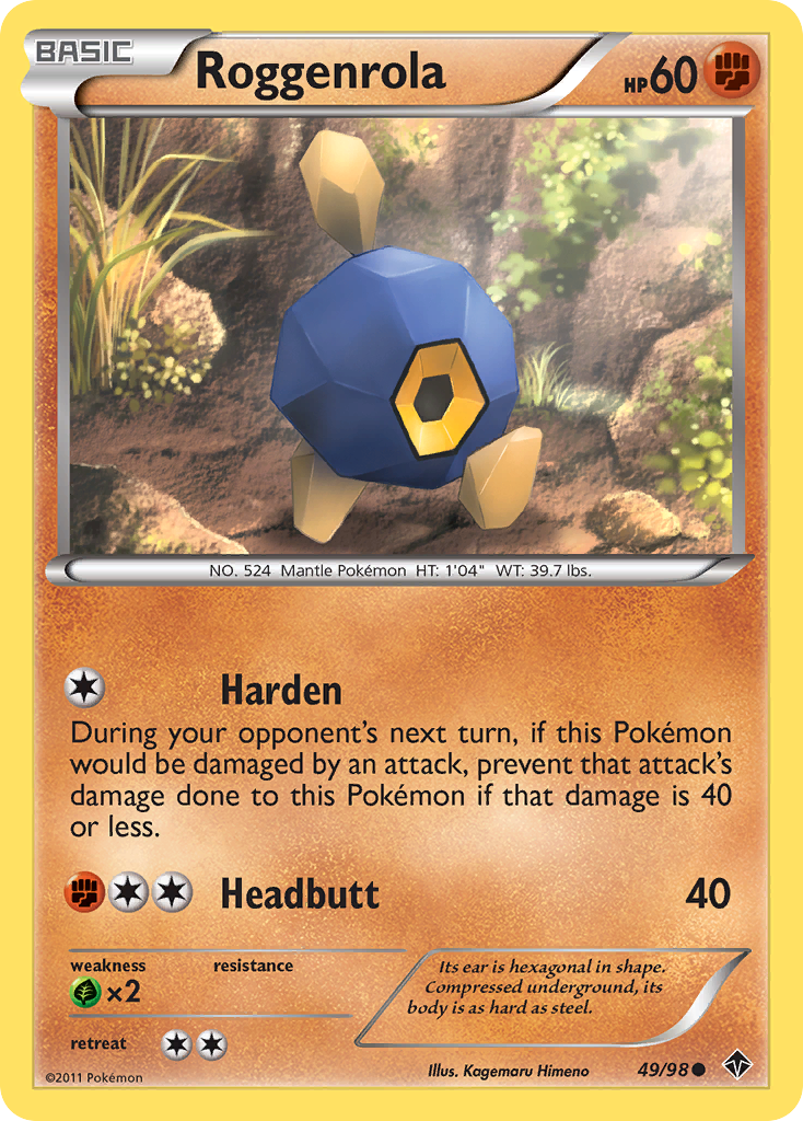 Roggenrola (49)  Emerging Powers - Common