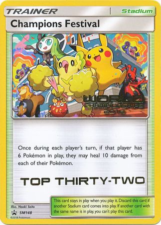 Champions Festival - SM148 (World Championships 2018) [Top Thirty-Two]  SM Promos - Promo