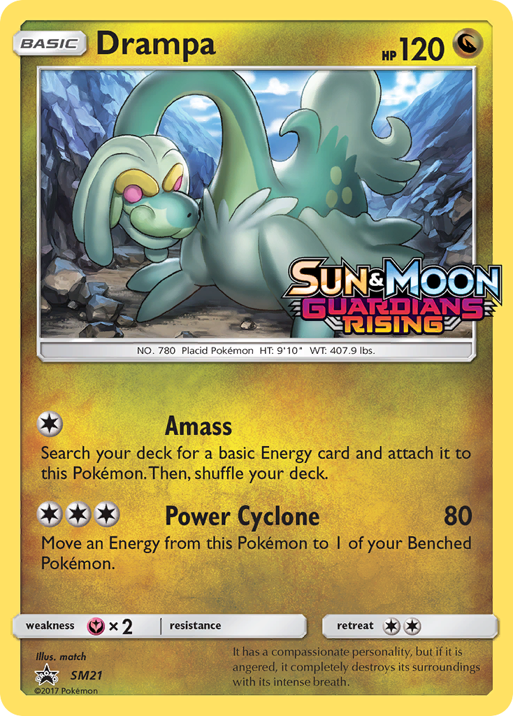 Drampa - SM21 (Prerelease)  - Holofoil SM Promos - Promo