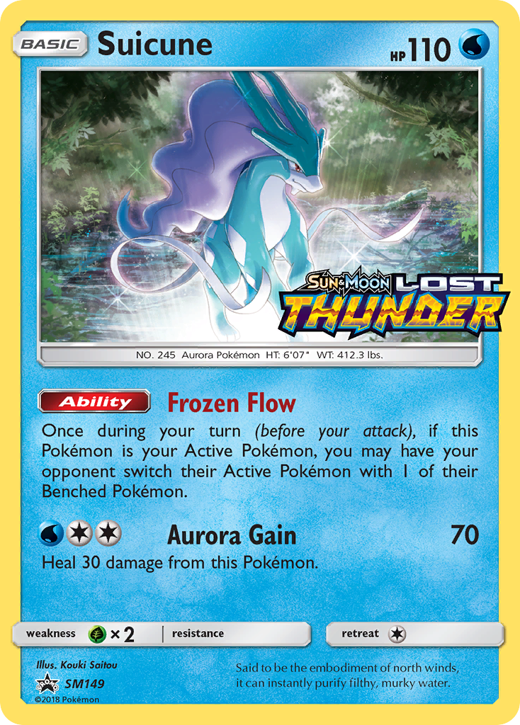 Suicune - SM149 (Prerelease)  - Holofoil SM Promos - Promo