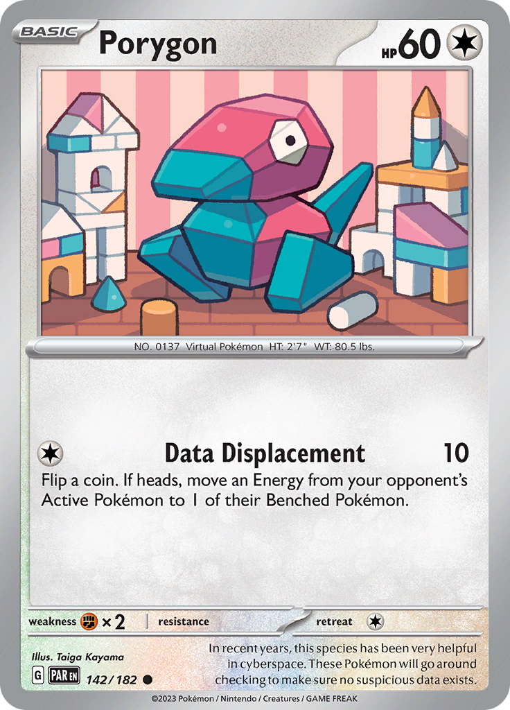 Porygon 142  SV04 Paradox Rift - Common