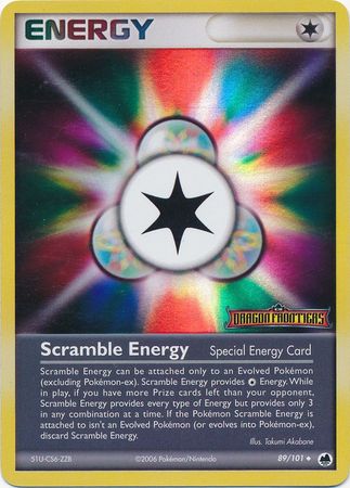 Scramble Energy/101  - Reverse Holofoil Dragon Frontiers - Uncommon