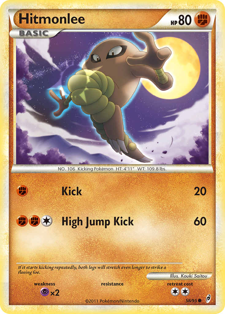 Hitmonlee 058  Call of Legends - Common