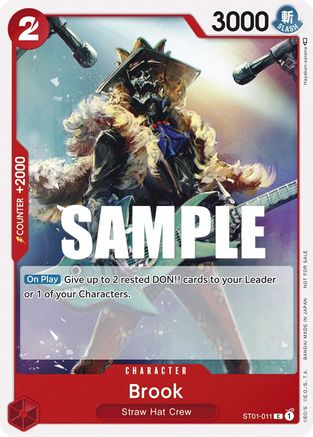 Brook (Tournament Pack Vol. 4) (ST01-011) - One Piece Promotion Cards
