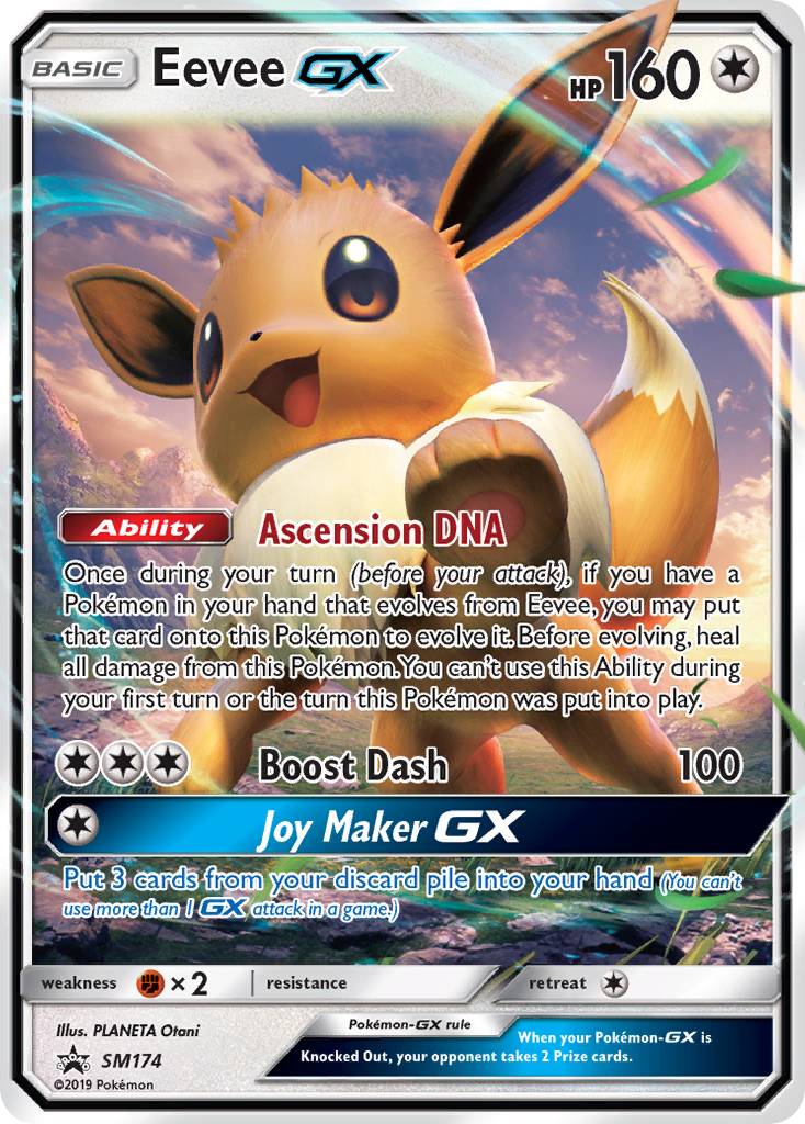 Eevee GX - SM174  - Holofoil SM Promos - Promo