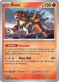 Entei 030  - Reverse Holofoil SV03 Obsidian Flames - Rare