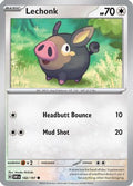 Lechonk 182/197  - Reverse Holofoil SV03 Obsidian Flames - Common