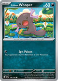 Paldean Wooper 126/197  - Reverse Holofoil SV03 Obsidian Flames - Common