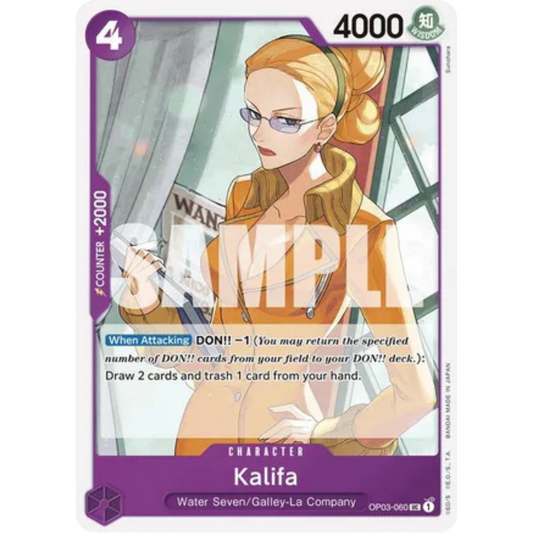 Kalifa (Reprint) (OP03-060) - Premium Booster -The Best-