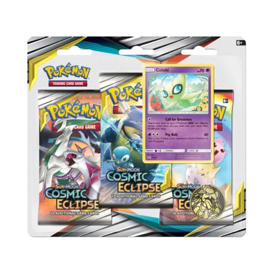 Cosmic Eclipse 3 Pack Blister [Celebi]
