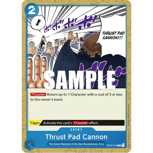 Thrust Pad Cannon (ST03-016) - Starter Deck 3: The Seven Warlords of The Sea