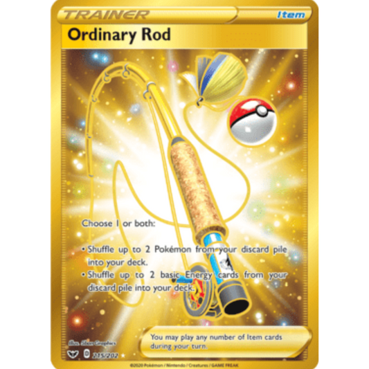 Ordinary Rod (215/202) [Sword & Shield: Base Set]
