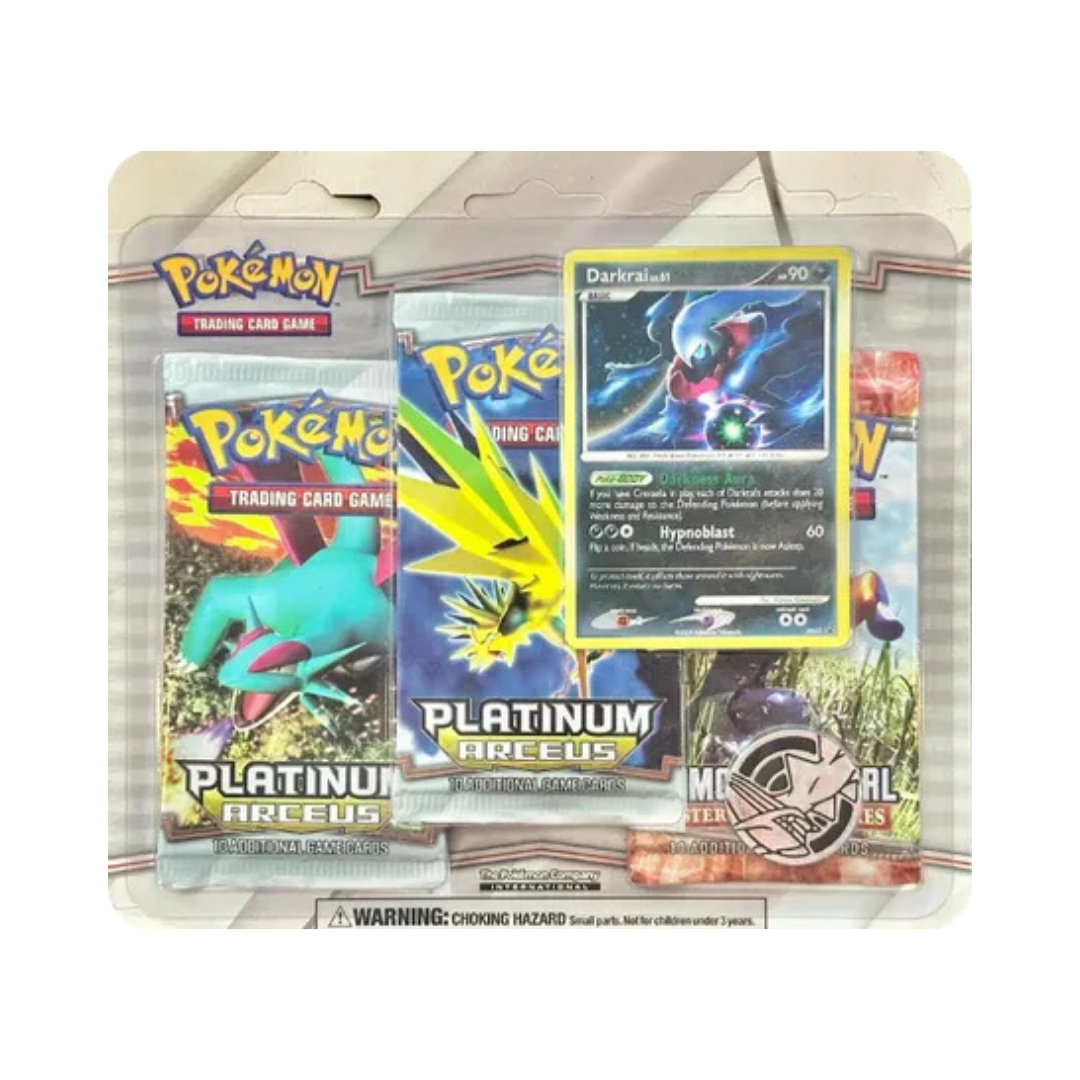 Arceus 3 Pack Blister [Darkrai]