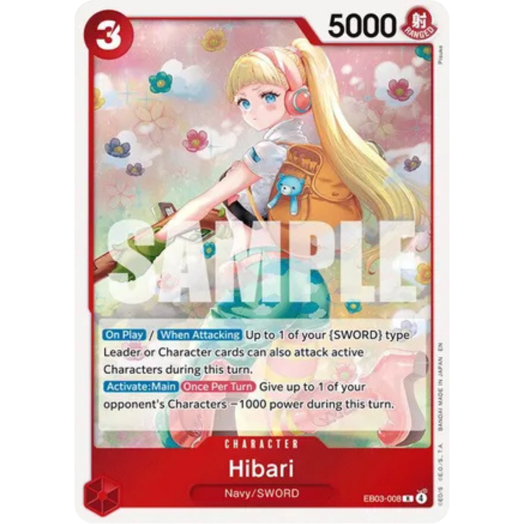 Hibari (EB03-008) - Extra Booster: One Piece Heroines Edition Foil