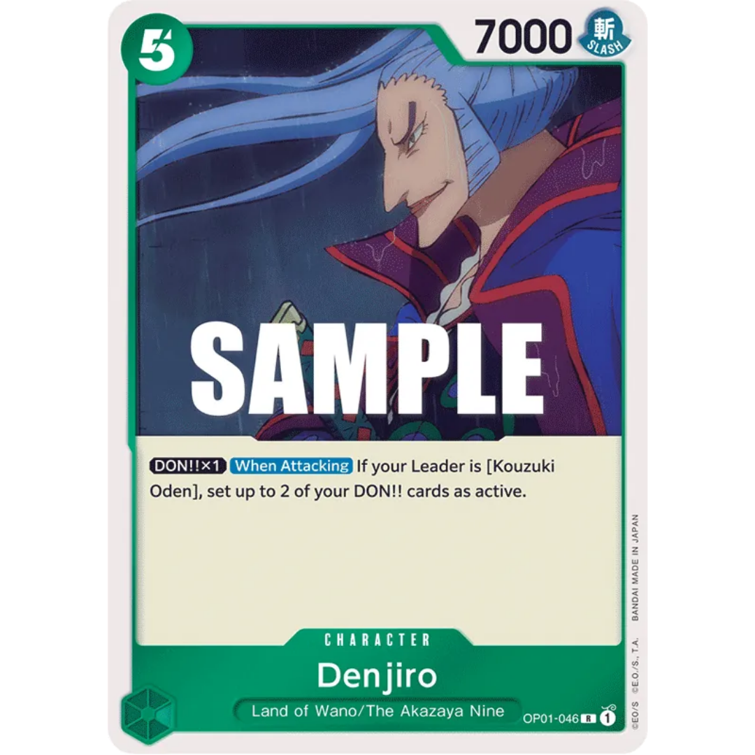 Denjiro (OP01-046) - Romance Dawn Foil