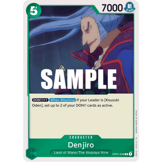 Denjiro (OP01-046) - Romance Dawn Foil
