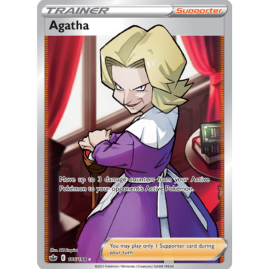 Agatha (186/198) [Sword & Shield: Chilling Reign]