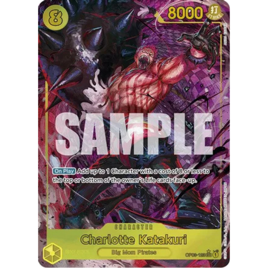 Charlotte Katakuri (Alternate Art) (OP03-123) - Premium Booster -The Best- Foil
