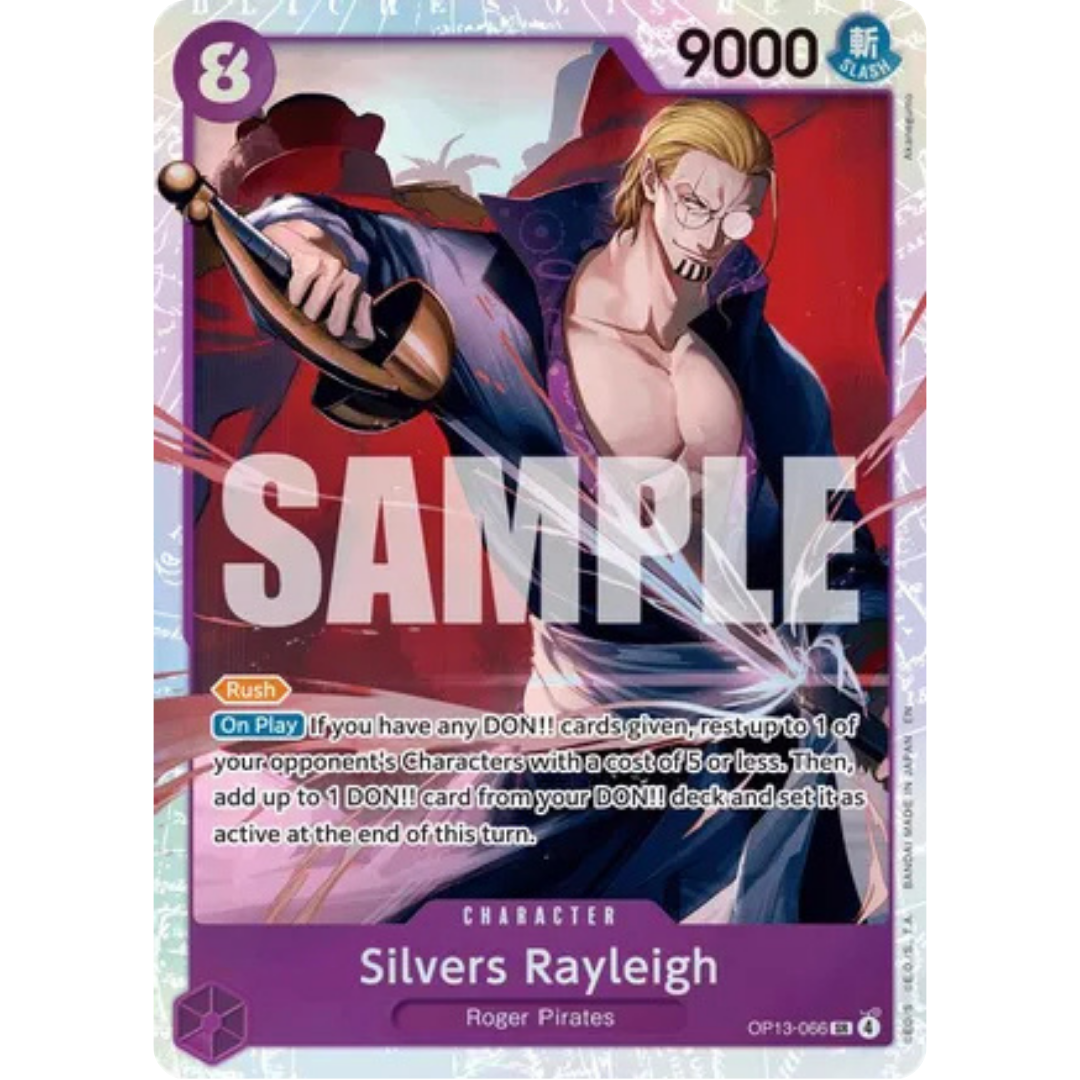 Silvers Rayleigh (OP13-066) - Carrying On His Will Foil