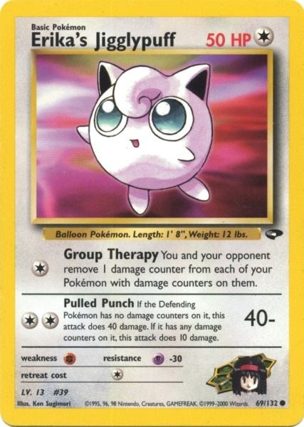 Erika's Jigglypuff 069  - Unlimited Gym Challenge - Common