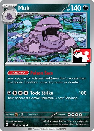 Muk 127/198  Prize Pack Series Cards - Uncommon