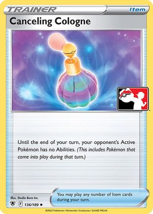Canceling Cologne 136/189  - Holofoil Prize Pack Series Cards - Uncommon