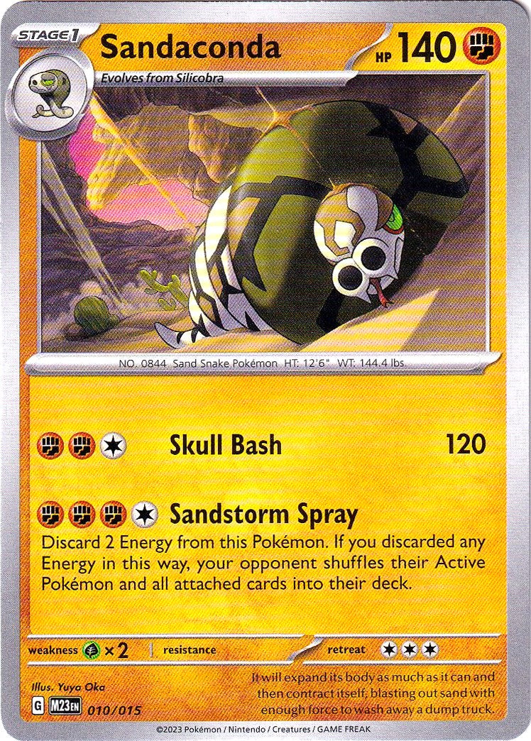Sandaconda 010/015  McDonalds Promos 2023 - Promo