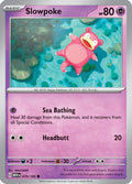 Slowpoke 079  - Reverse Holofoil SV Scarlet & Violet 151 - Common
