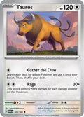 Tauros 128  SV Scarlet & Violet 151 - Uncommon