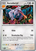 Aerodactyl 142  - Reverse Holofoil SV Scarlet & Violet 151 - Rare