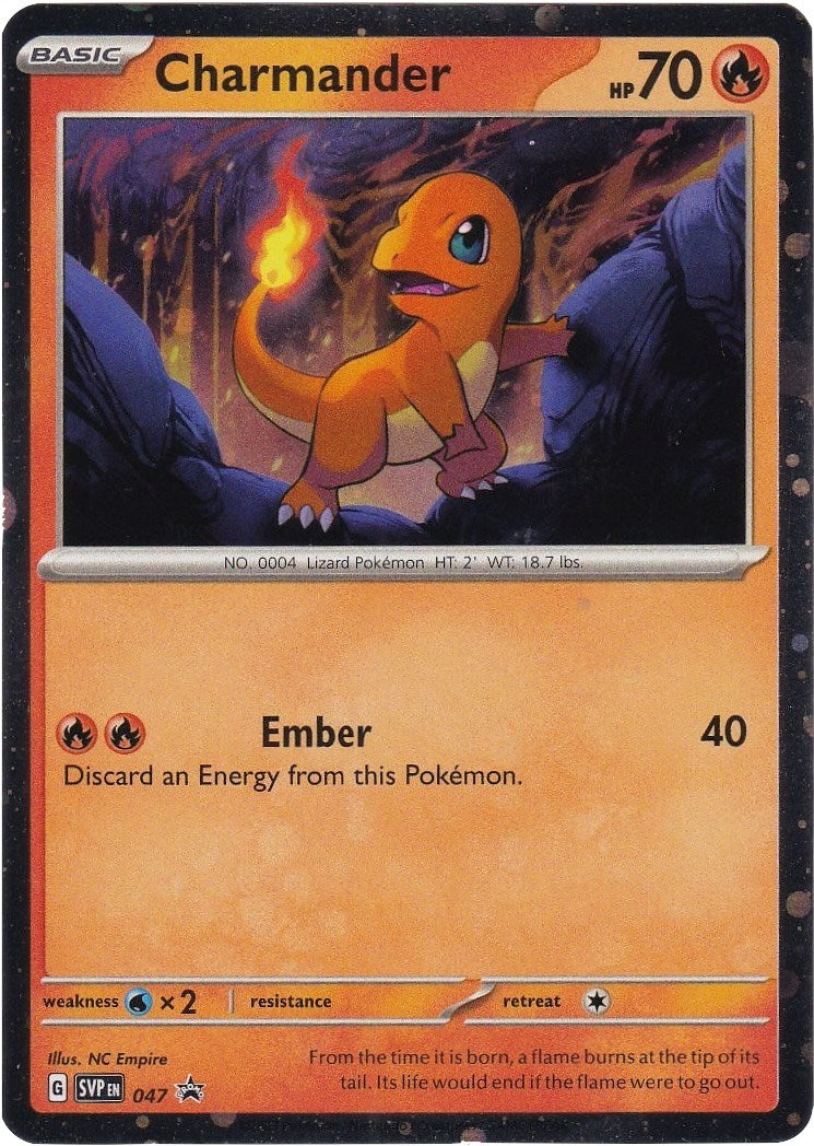 Charmander 047  - Holofoil SV Scarlet & Violet Promo Cards - Promo