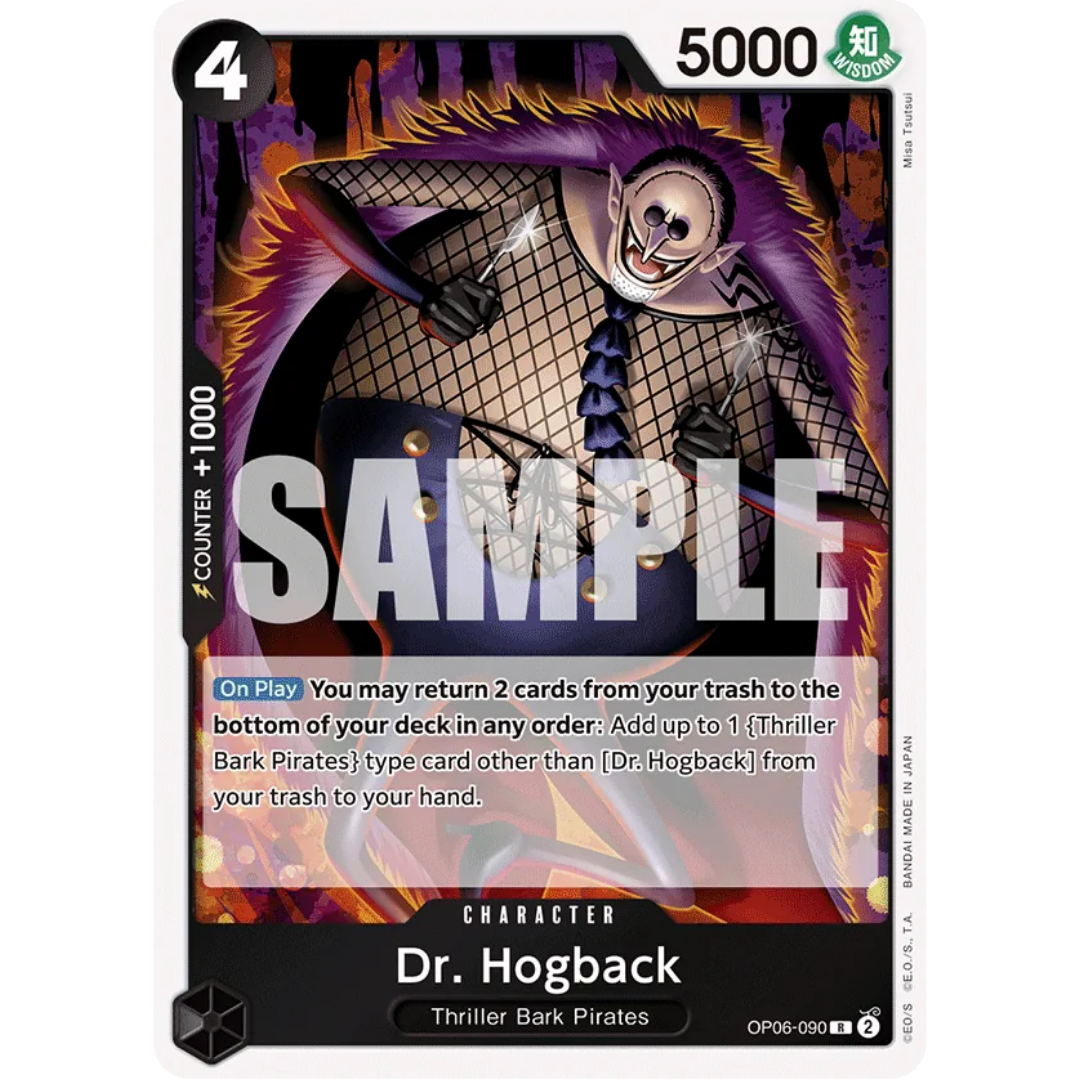 Dr. Hogback (OP06-090) - Wings of the Captain Foil
