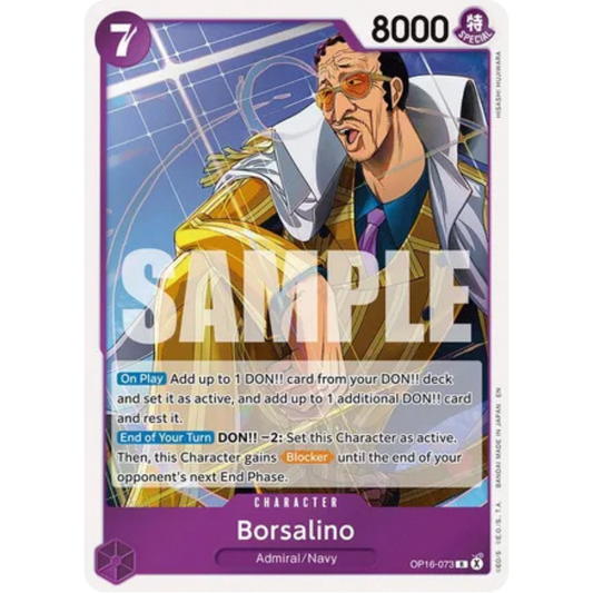 Borsalino (OP16-073) - The Time of Battle Foil