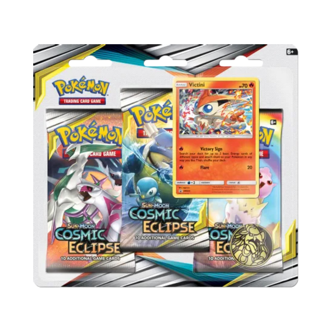 Cosmic Eclipse 3 Pack Blister [Victini]