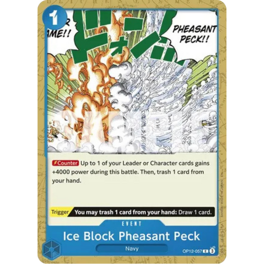 Ice Block Pheasant Peck (OP12-057) - Legacy of the Master