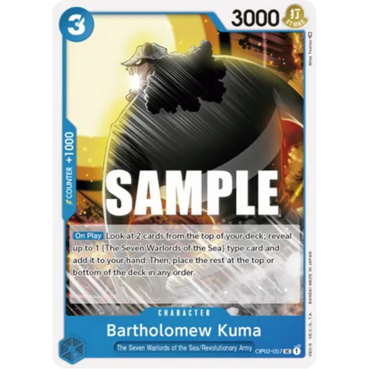 Bartholomew Kuma (OP02-057) - Paramount War
