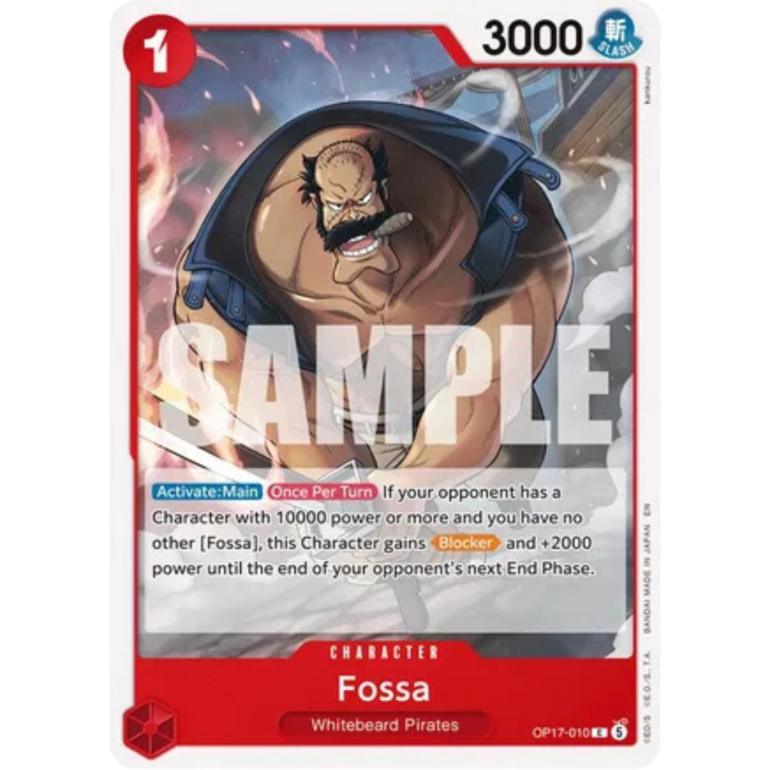Fossa (OP17-010) - The World's Strongest Warriors