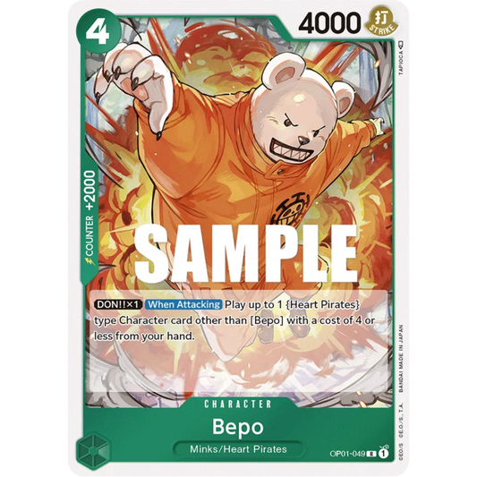 Bepo (OP01-049) - Romance Dawn Foil