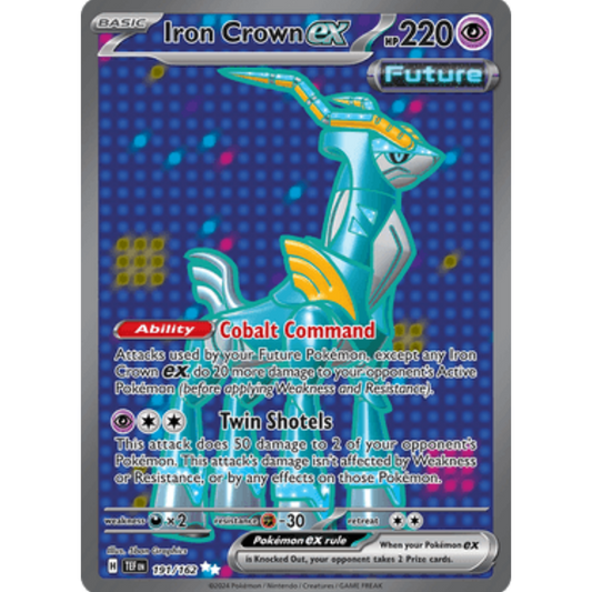 Iron Crown ex (191/162) [Scarlet & Violet: Temporal Forces]